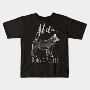 Akita - Dogs > People Kids T-Shirt